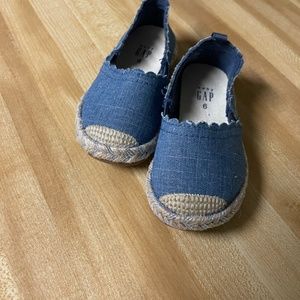 Baby GAP Espadrille Slip-On Shoes Toddler Size 6